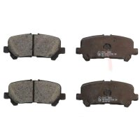 Brake pad set with audible wear warning 17.4 mm A.B.S....