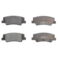 Brake pad set with wear warning 15.7 mm A.B.S. for KIA...