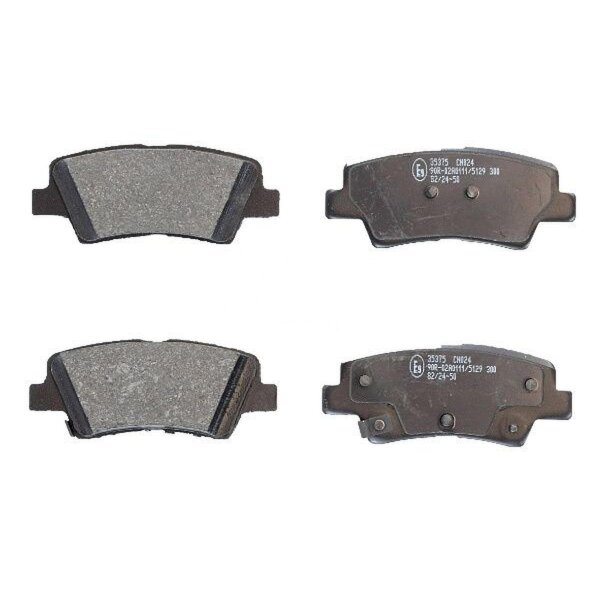 Brake pad set with wear warning 15 mm A.B.S. for KIA CERATO and others