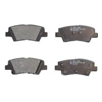 Brake pad set with wear warning 15 mm A.B.S. for KIA...