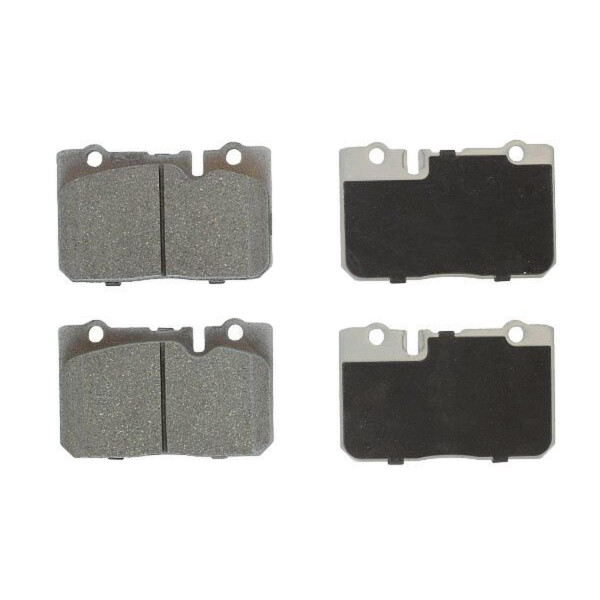 Brake pad set for wear warning indicator prepared 17 mm A.B.S. for LEXUS LS