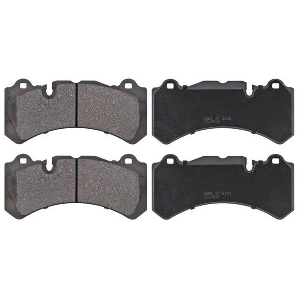 Brake pad set not for wear warning indicator 16.6 mm A.B.S. for e.g. VOLVO S60