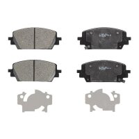 Brake pad set with wear warning 17.8 mm A.B.S. for KIA...