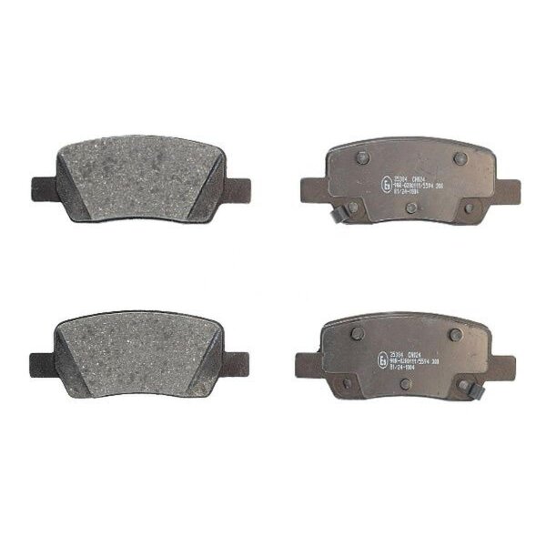 Brake pad set with wear warning 15.8 mm A.B.S. for KIA SORENTO and others