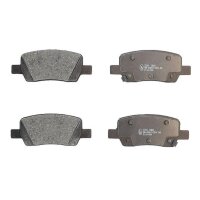 Brake pad set with wear warning 15.8 mm A.B.S. for KIA...