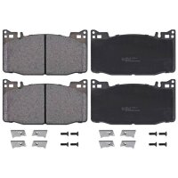 Bremsbelagsatz für Verschleißwarnanzeige 19 mm...