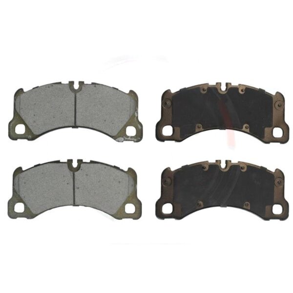 Brake pad set excl. wear warning contact 16.7 mm A.B.S. for PORSCHE MACAN