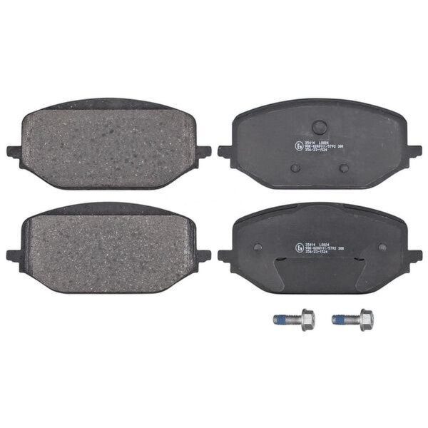 Brake pad set without wear warning 18 mm A.B.S. for PEUGEOT RIFTER and others