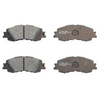 Brake pad set with acoustic wear warning 16.5 mm A.B.S....