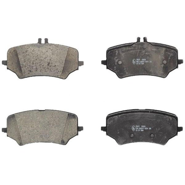 Bremsbelagsatz exkl. Verschleißwarnkontakt 14,7 mm A.B.S. für u.a. MB EQE