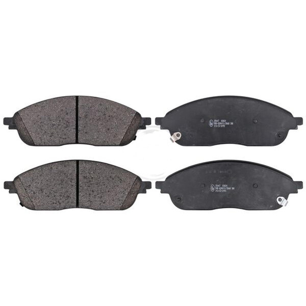 Bremsbelagsatz mit akustischer Verschleißwarnung 19,2 mm A.B.S. für JEEP GRAND