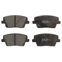 Brake pad set with acoustic wear warning 16.7 mm A.B.S....