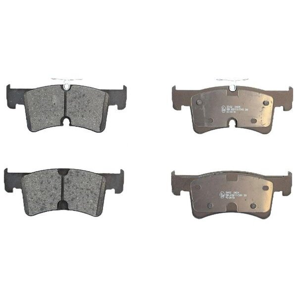 Brake pad set without wear warning 17.3 mm A.B.S. for e.g. VW MULTIVAN