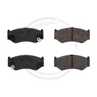 Brake pad set with acoustic wear warning 15 mm A.B.S. for...