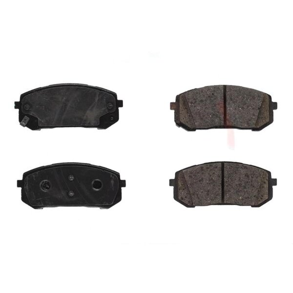 Brake pad set with wear warning 17.6 mm A.B.S. for KIA NIRO and others