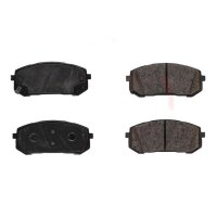 Brake pad set with wear warning 17.6 mm A.B.S. for KIA...