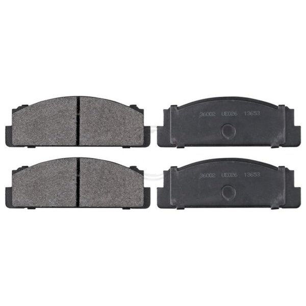 Brake pad set without wear sensor 14 mm A.B.S. for TOYOTA COROLLA
