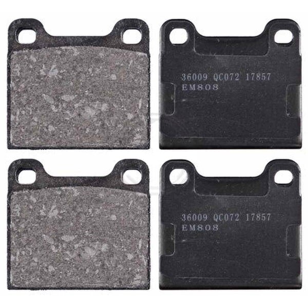 Brake pad set without wear sensor 15 mm A.B.S. for MB S-CLASS and others