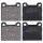 Brake pad set without wear sensor 15 mm A.B.S. for MB S-CLASS and others