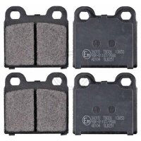 Brake pad set without wear sensor 15 mm A.B.S. for e.g....
