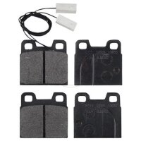 Brake pad set with wear sensor 15 mm A.B.S. for e.g. ALFA...