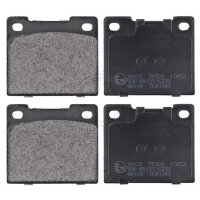 Brake pad set without wear sensor 14.2 mm A.B.S. for e.g....
