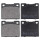 Brake pad set without wear sensor 14.2 mm A.B.S. for e.g. VOLVO 240