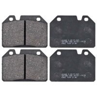 Brake pad set without wear sensor 15.4 mm A.B.S. for e.g....