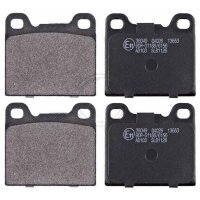 Brake pad set without wear sensor 15 mm A.B.S. for e.g....