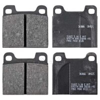 Brake pad set without wear sensor 15 mm A.B.S. for e.g....