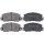 Brake pad set for wear warning indicator 12 mm A.B.S. for FIAT CROMA and others