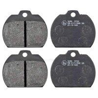 Brake pad set without wear sensor 16.4 mm A.B.S. for e.g....