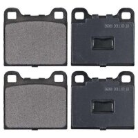 Brake pad set without integrated wear sensor 15 mm A.B.S....