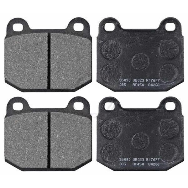 Brake pad set without wear sensor 16.5 mm A.B.S. for e.g. OPEL MANTA