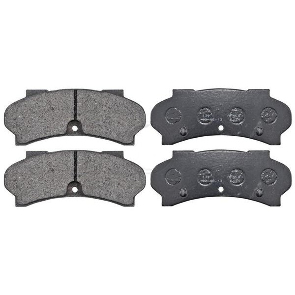 Brake pad set with wear warning 14.6 mm A.B.S. for PEUGEOT J7 and others