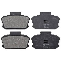 Brake pad set without wear sensor 18 mm A.B.S. for NISSAN...