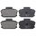 Brake pad set without wear sensor 18 mm A.B.S. for NISSAN BLUEBIRD and others