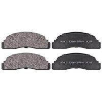 Brake pad set without wear sensor 17.5 mm A.B.S. for FORD...