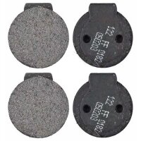 Brake pad set parking without wear sensor 9.1 mm A.B.S....