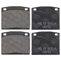 Bremsbelagsatz ohne integrierten Verschleißsensor...
