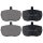 Brake pad set without wear sensor 18 mm A.B.S. for FORD TRANSIT and others