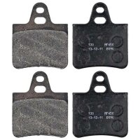 Brake pad set without wear sensor 17 mm A.B.S. for...