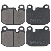 Brake pad set for wear warning indicator 16.5 mm A.B.S....
