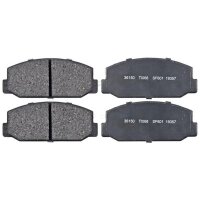 Brake pad set without wear sensor 14 mm A.B.S. for TOYOTA...