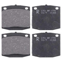 Brake pad set without wear sensor 14.5 mm A.B.S. for...