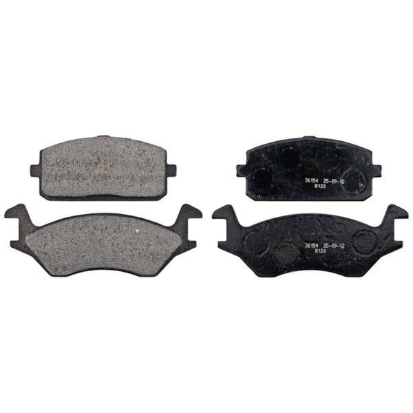 Brake pad set without wear sensor 13.7 mm A.B.S. for TOYOTA STARLET and others