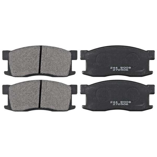 Bremsbelagsatz ohne Verschleißsensor 15,5 mm A.B.S. für u.a. HONDA CIVIC