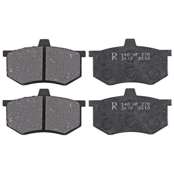 Brake pad set without wear sensor 16.5 mm A.B.S. for e.g. SEAT 127