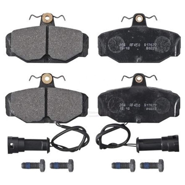Brake pad set with wear sensor 13.7 mm A.B.S. for FORD SIERRA and others