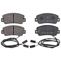 Brake pad set with wear sensor 15 mm A.B.S. for e.g. ALFA...